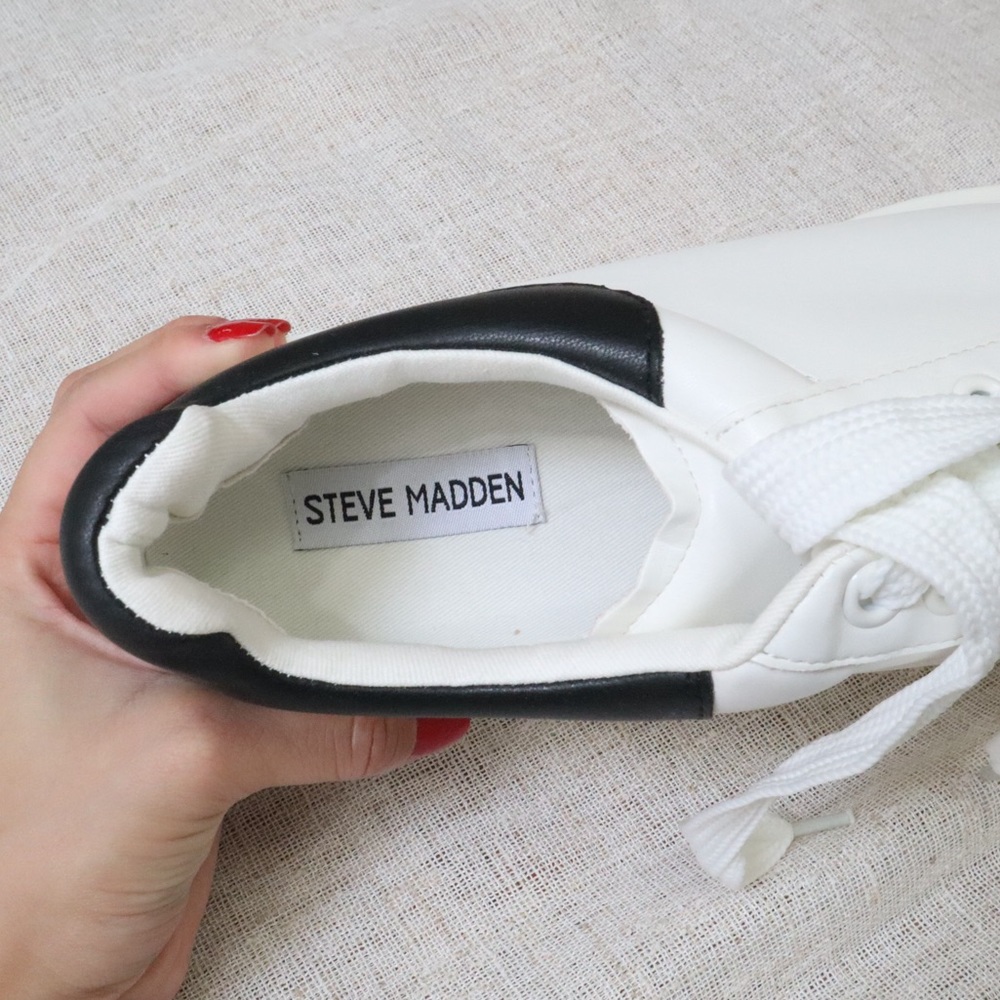 Steve Madden Glazed Chunky Platform Sneakers - Picture 13 of 15